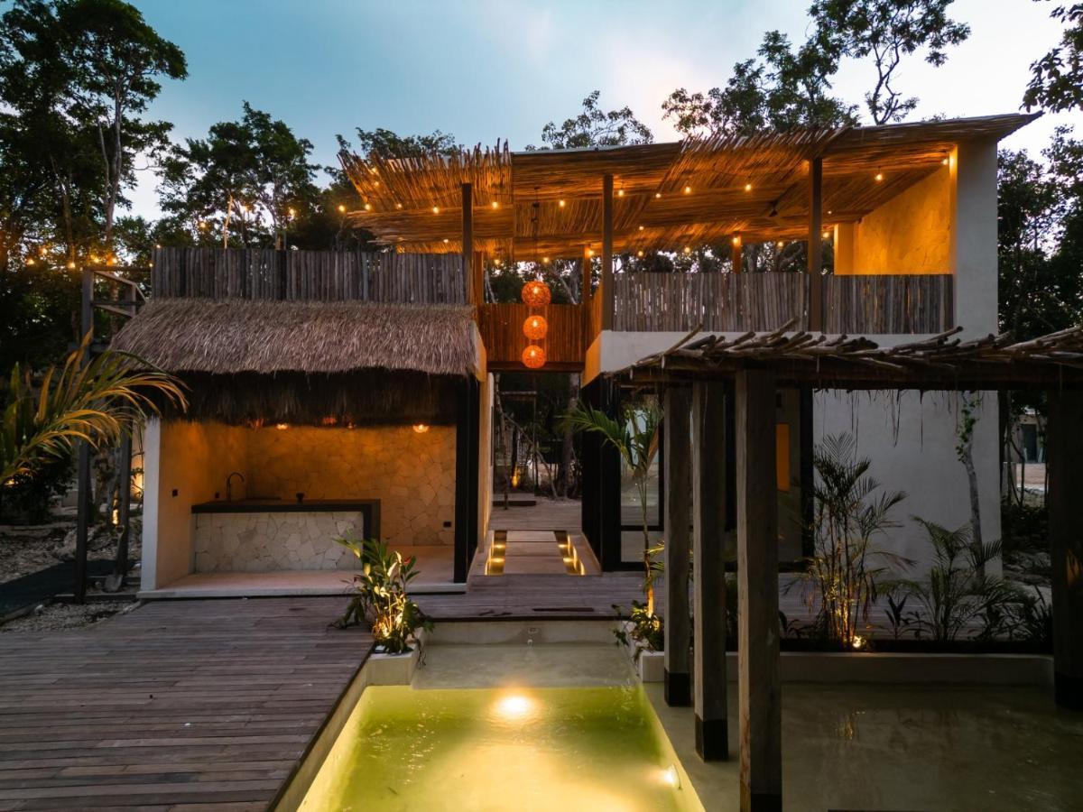Villa Xuncari En El Corazon De La Selva Tulum Esterno foto