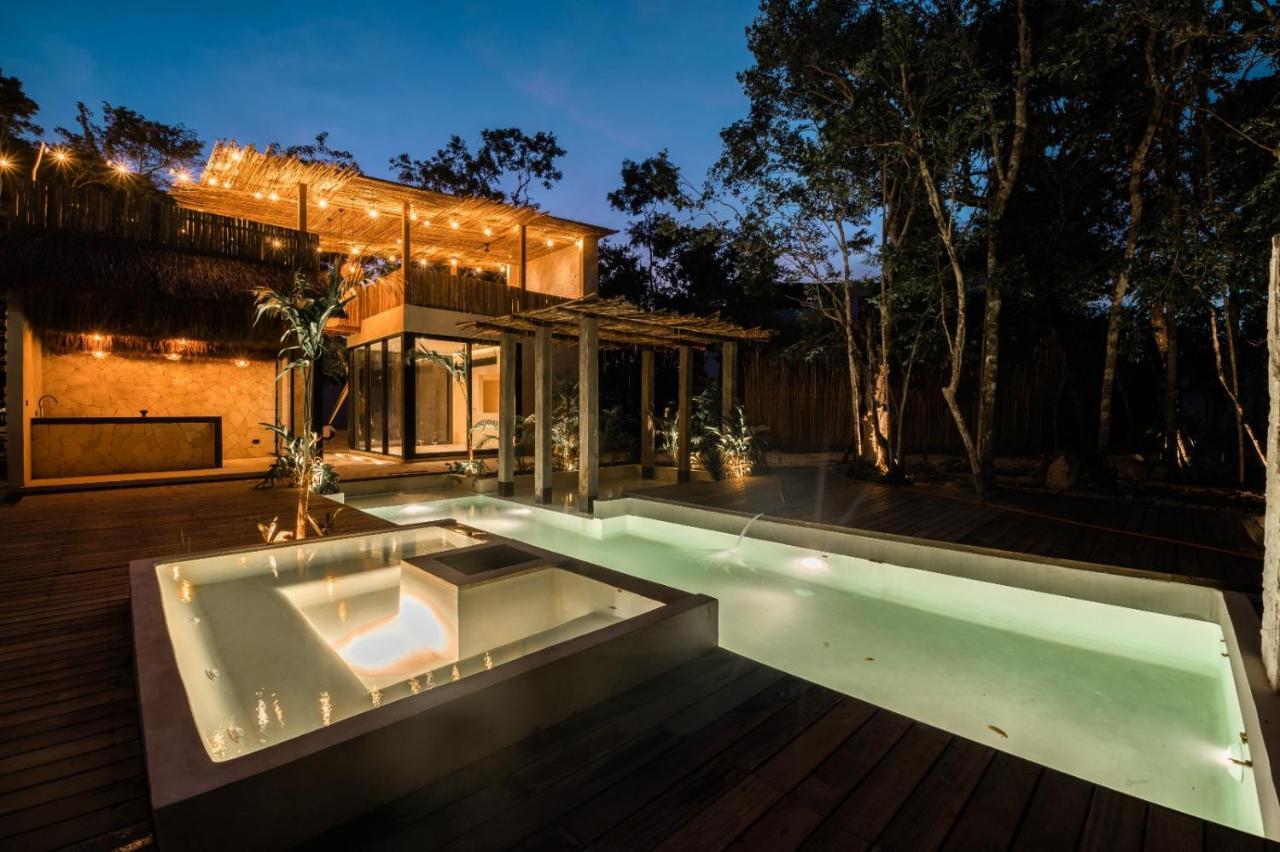 Villa Xuncari En El Corazon De La Selva Tulum Esterno foto