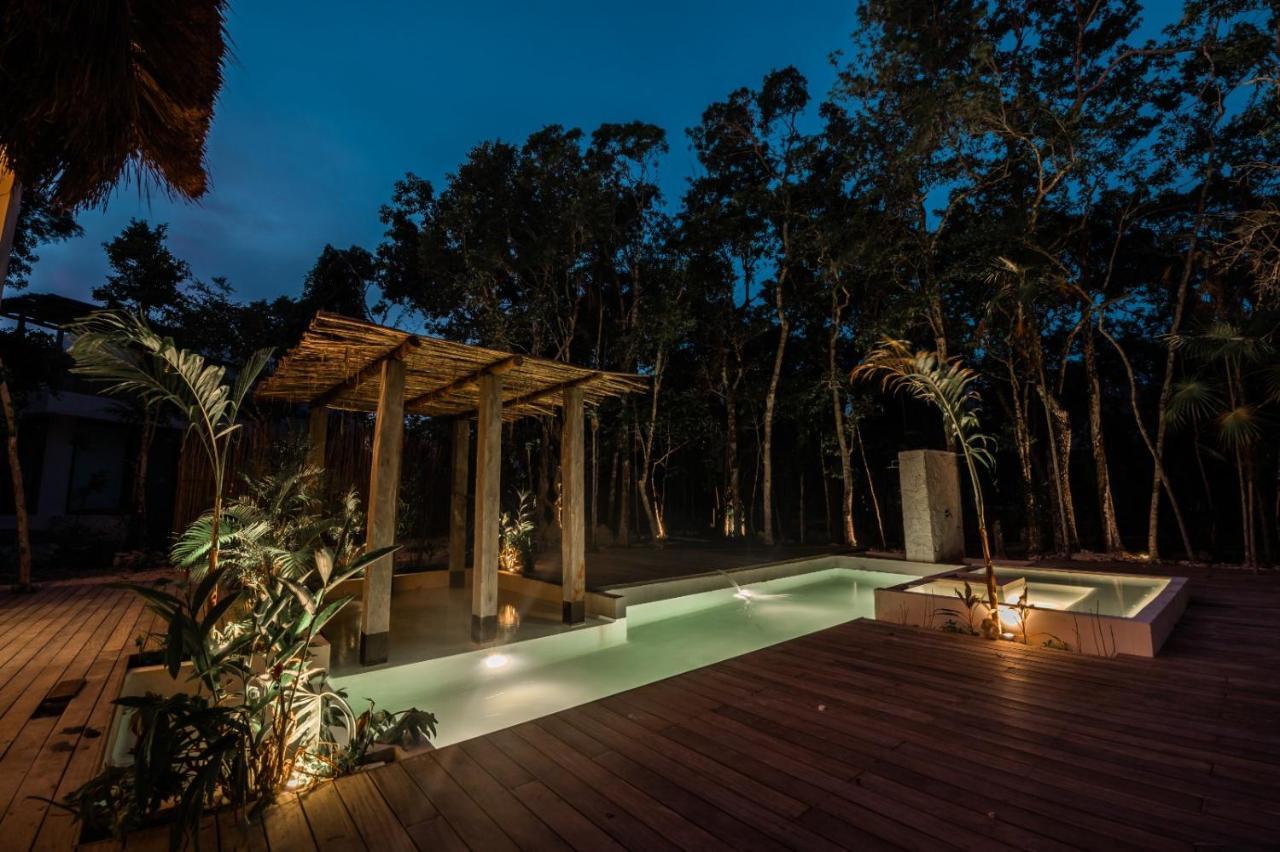 Villa Xuncari En El Corazon De La Selva Tulum Esterno foto